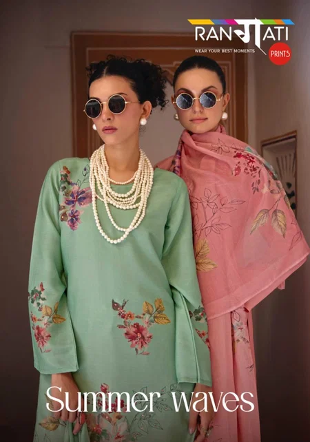 Summer Waves By Rangati Muslin Designer Salwar Suits Wholesale Price In Surat
